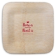Home Is Where The Heart Is Square Bamboo Plates Image 1 of 2