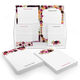 Blooming Flowers & Border Notepad Set (6 Pads) Image 1 of 2