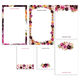 Blooming Flowers & Border Notepad Set (6 Pads) Image 2 of 2