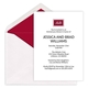 Square Initials Invitations Image 3 of 4