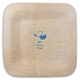 Lemon Square Bamboo Plates Image 1 of 2