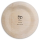 Wedding Rings Round Bamboo Plates Image 3 of 4