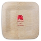 Patriotic Elephant Square Bamboo Plates Image 1 of 2