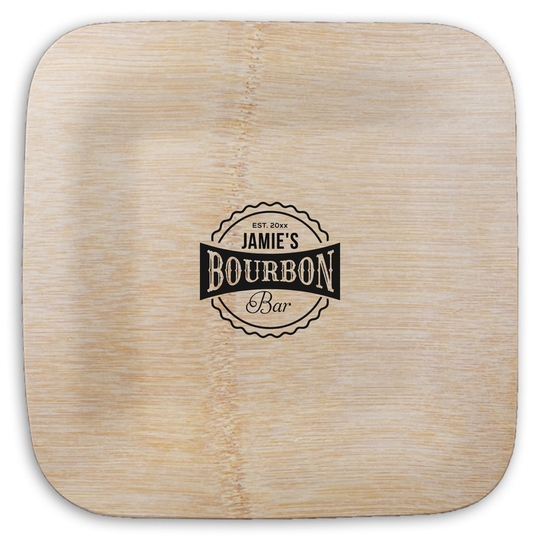  Square Bamboo Plates