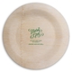 Mardi Gras Script Round Bamboo Plates Image 1 of 2