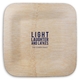 Light Laughter And Latkes Square Bamboo Plates Image 1 of 2
