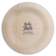 Handwritten Baby Shower Round Bamboo Plates Image 1 of 2