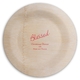 Expressive Script Blessed Round Bamboo Plates Image 5 of 6
