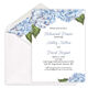 Blue Hydrangea Invitations Image 3 of 5