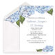 Blue Hydrangea Invitations Image 5 of 5