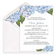 Blue Hydrangea Invitations Image 1 of 5