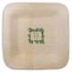 Palm Leaves Square Bamboo Plates Image 1 of 3