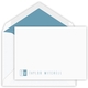 Block Duogram Flat Note Cards - Letterpress Image 1 of 3