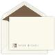 Block Duogram Flat Note Cards - Letterpress Image 3 of 3