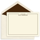 Banker Border Headline Flat Note Cards - Raised Ink Image 3 of 3