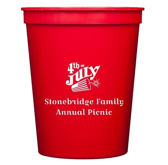 4th of July Stadium Cups