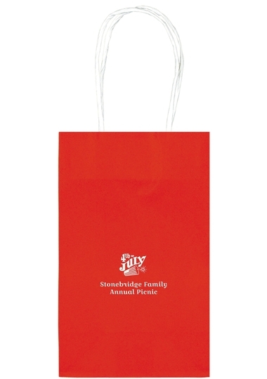 4th of July Medium Twisted Handled Bags