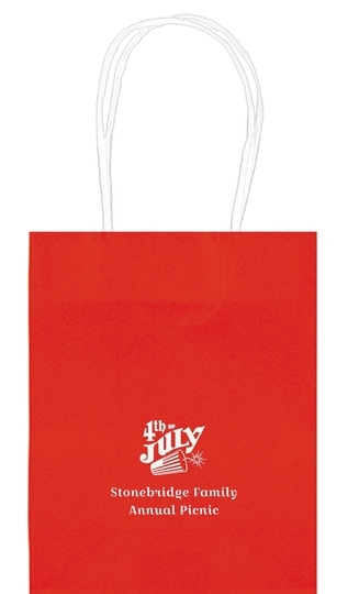 4th of July Mini Twisted Handled Bags
