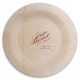 Romantic Just Married Round Bamboo Plates Image 1 of 2