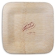 Romantic Just Married Square Bamboo Plates Image 1 of 2
