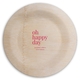 Oh Happy Day Round Bamboo Plates Image 3 of 4