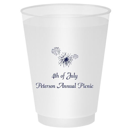 Fireworks Shatterproof Cups