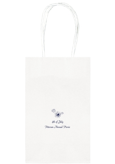 Fireworks Medium Twisted Handled Bags
