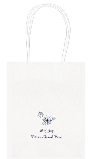 Fireworks Mini Twisted Handled Bags