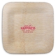 Love and Happiness Scroll Square Bamboo Plates Image 1 of 3