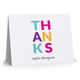 Pop Art Greetings Thanks Folded Note Cards Image 3 of 3