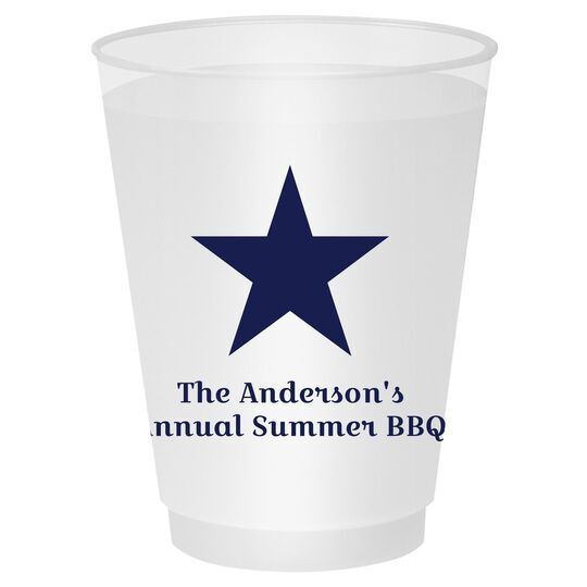 Solid Star Shatterproof Cups