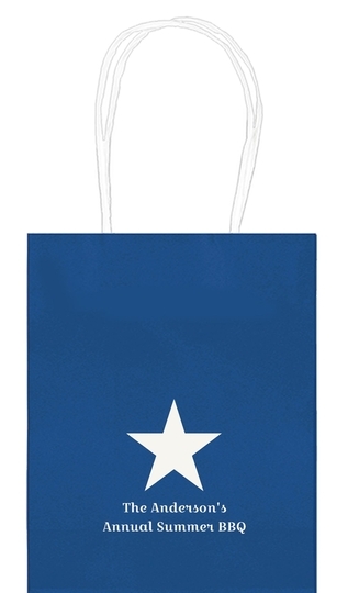 Solid Star Mini Twisted Handled Bags