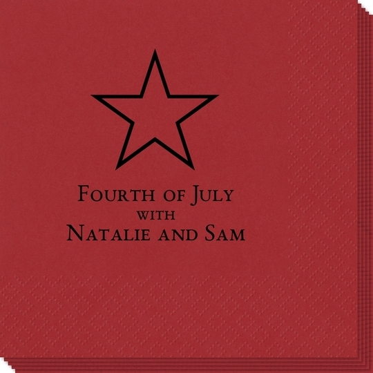 Single Star Napkins
