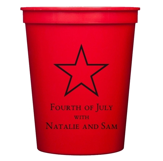 Single Star Stadium Cups