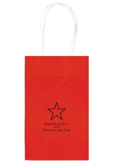Single Star Medium Twisted Handled Bags