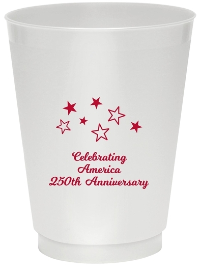 Cluster of Stars Colored Shatterproof Cups