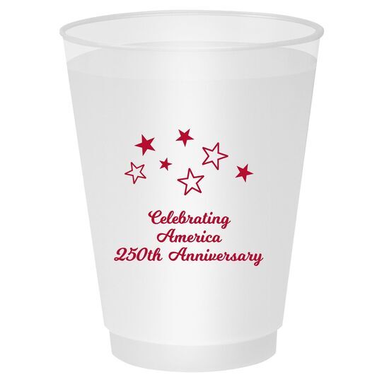 Cluster of Stars Shatterproof Cups