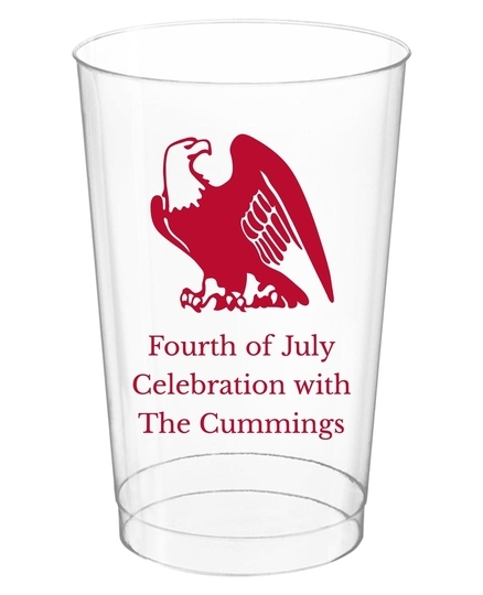 American Eagle Clear Plastic Cups