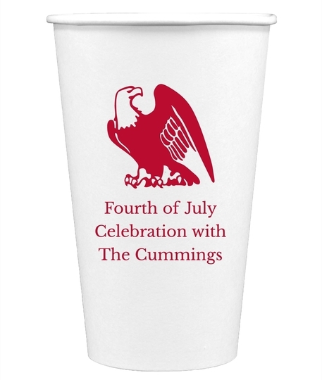 American Eagle Paper Coffee Cups