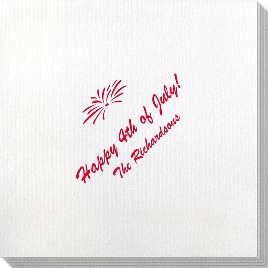 Sparkler Bamboo Luxe Napkins