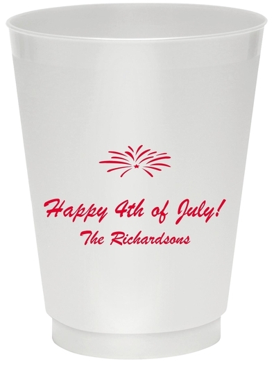 Sparkler Colored Shatterproof Cups