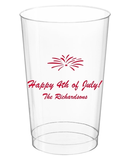 Sparkler Clear Plastic Cups