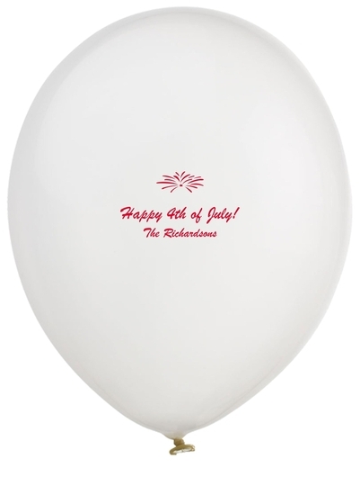 Sparkler Latex Balloons
