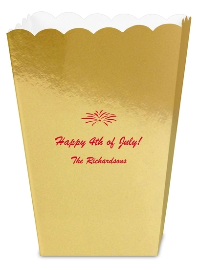 Sparkler Mini Popcorn Boxes
