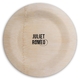 Modern Couple Round Bamboo Plates Image 1 of 3