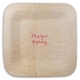 Darling Script Square Bamboo Plates Image 1 of 3
