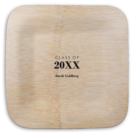  Square Bamboo Plates