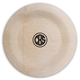 Framed Rounded Monogram Round Bamboo Plates Image 1 of 2