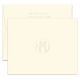 Circle Monogram Folded Note Cards - Embossed Image 1 of 2