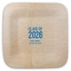 Proud Class of Graduation Square Bamboo Plates Image 3 of 4